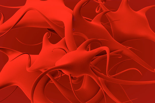 Krebs - 3d rendering