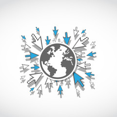 world wide web concept