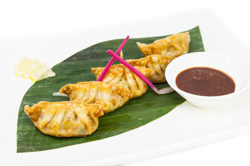 Пельмени по-японски