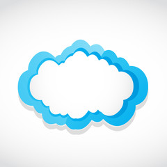 abstract cloud icon