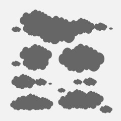 cloud set vector