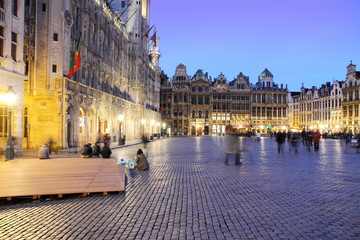 Grande Place  Groote Markt  Brussels  Belgium  Europe