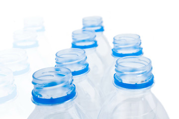 Plastic water bottles