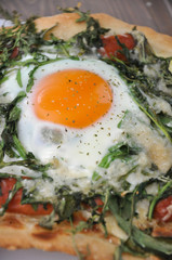 Frühstückspizza