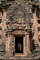 Fototapeta na wymiar Rung Phanom starożytnej świątyni kamień Burirum Tajlandii