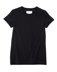 Empty word in the black t-shirt