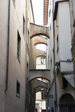 Fototapeta Callejón en Florencia