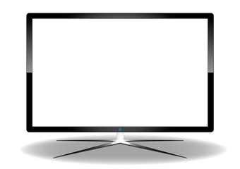 LED Television - Vector Design