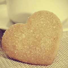 heart-shaped shortbread biscuits
