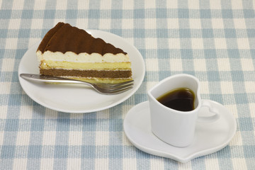 cake and coffee