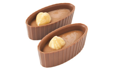 chocolate candy isolated