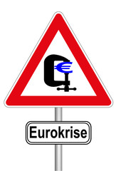 Schild Eurokrise