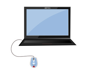 Ordinateur et souris