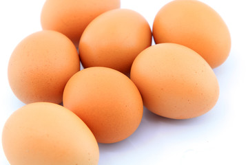 Chicken eggs