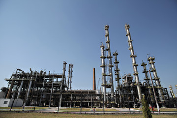 Fototapeta premium Chemical factory