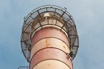 Chimney stack annual inspection