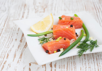 Salmon fillet