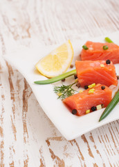 Salmon fillet