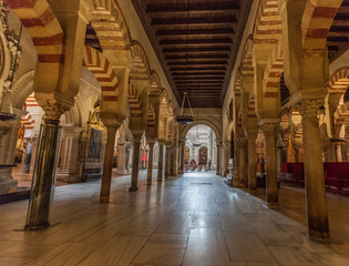 Mosque-Cathedral of Cordoba, Spain.