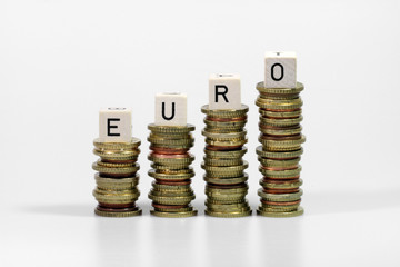 Eurogeldstapel