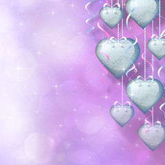 Fototapeta premium Valentine's day background