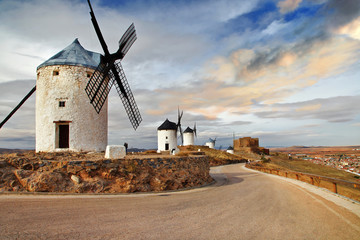windmills of Spain. Consuegra