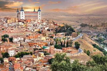 Fensteraufkleber Toledo - mittelalterliches Spanien © Freesurf