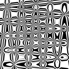 Crédence de cuisine en verre imprimé Psychédélique Fond d& 39 illusion d& 39 optique
