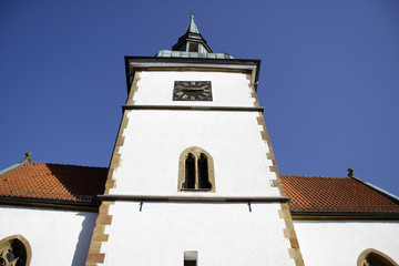 Fototapeta na wymiar Kościół Świętego Jana Chrzciciela w Rietberg