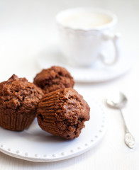 Chocolate muffins
