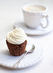 Cupcake with creamcheese icing