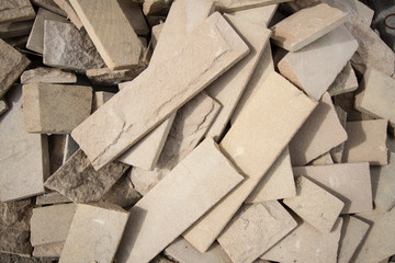 Tiles Material from demolished house