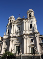 Fototapeta na wymiar Kościół św Franciszka z Asyżu Niepokalanego