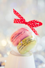 Christmas macaroons