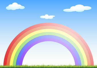 Obraz na płótnie Canvas rainbow