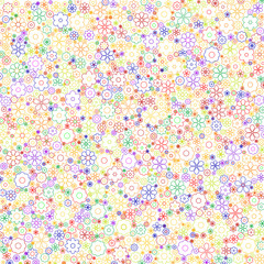 Beautiful floral background, vector