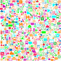 Network background, vector