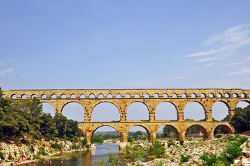 Pont du Gard, Linguadoca Roussillon, Francia