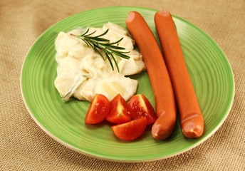 Kartoffelsalat mit Wiener