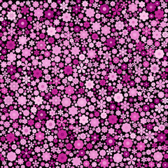 Beautiful colorful floral background, vector