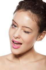 Obraz premium beautiful female face