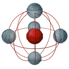 Molecule- 3D grafik