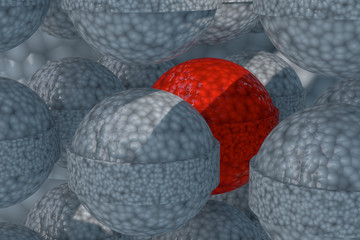 Molecule group - 3D rendering