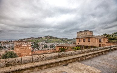 Fototapeta na wymiar Nasrid Palace, Alhambra, Hiszpania