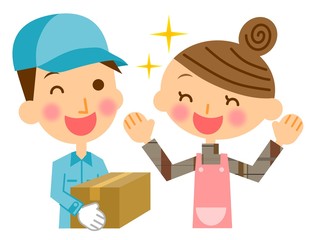 Obraz premium 配達