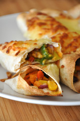 Sweet Potato Chili Enchillada