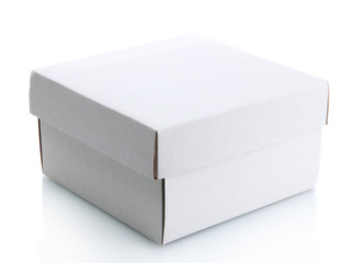 paper box, isolated on white