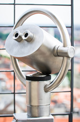 Obraz premium coin operated binoculars