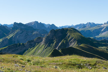 Fototapeta na wymiar Allgäuer Alpen, Bavarian Alps