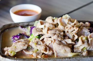 stir fry pork